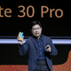 Huawei mobile chief Richard Yu at a recent Mate 30 event.